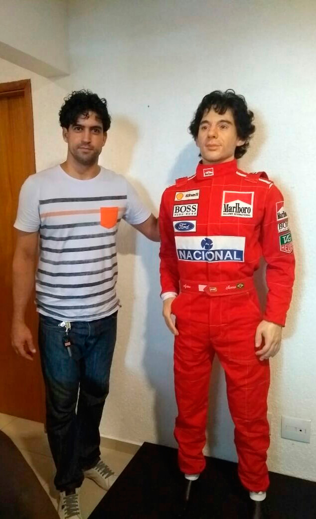 Jerônimo e Ayrton Senna